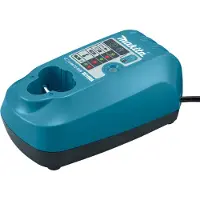Makita Caricabatterie DC10WA, Li-Ion, 7,2-10,8 V Li-Ion - 7,2 V / 10,8 V - DC10WA