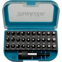 Makita Set di punte per viti da 31 pezzi Torx P-73352
