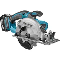 Makita DSS501RTJ, sega circolare a batteria professionale, profondità di taglio di 51 mm, inclusa batteria agli ioni di litio e caricabatterie