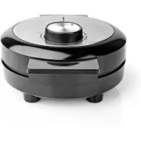 Nedis Macchina per cialde 1000W DM:19cm antiaderente nera KAWP100BK