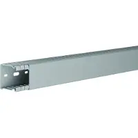 Hager 2 metri Condotto di cablaggio H=40 mm, L=40 mm - Sistema di condotti maschio e femmina 43 x 47 mm BA6 40040B gr