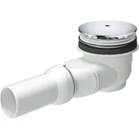 GROHE Set di scarico 49534 per piatto doccia uscita orizzontale cromo