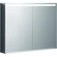 Geberit Option Armoire de toilette avec éclairage intégré, deux portes, largeur 90cm, 500.583.00.1, 500.583.00.1