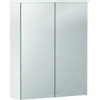 Geberit Option Basic Armoire de toilette avec éclairage intégré, deux portes, largeur 55cm, 500.258.00.1, 500.258.00.1