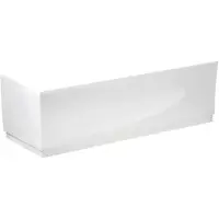 Polysan Chiquita - Pannello di rivestimento angolo R, destro, bianco 92819