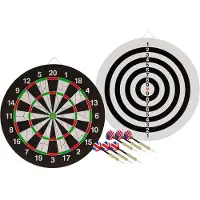 KRF Bersaglio Per Freccette Flock With 6 Darts 45 Cm