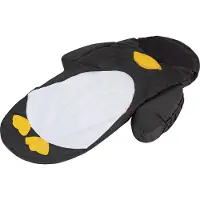 Littlelife Penguin Animal Snuggle Pod Sacco a pelo Nero 3-4 Anni Ragazzi,Ragazze Nero 3-4 Anni