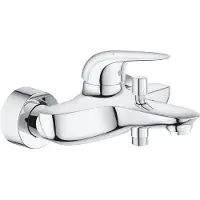 GROHE Wannen-Hebelmischer Eurostyle Wandmontage, eigensicher verchromt