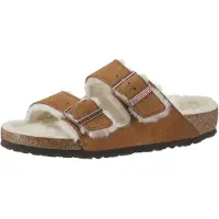 Birkenstock Arizona VL Sheepskin Pantofole (42 - Regular, beige)