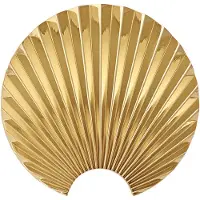 AYTM gancio Concha, color oro, decorazione da parete, altezza 11,5 cm
