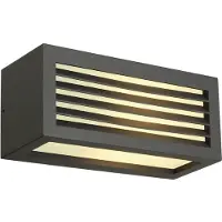 SLV Lampada a muro da esterno Box L E27 antracite
