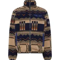 Iriedaily Giubbotto Pile Uomo Insaneia Jacket Khaki