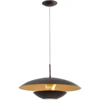 Eglo Lampada a sospensione Nuvano laccata oro-marrone