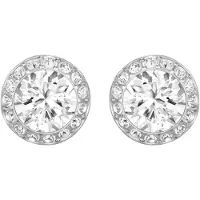 Swarovski Orecchini 'Una' argento / bianco