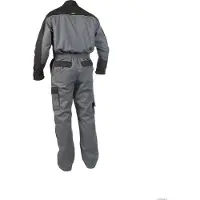 Dassy Cannes Tuta bicolore con tasche per ginocchiere GRIGIO CEMENTO/NERO Taglia XS Lunghezza: STANDARD