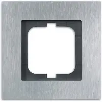 Busch-Jaeger 1721-860 Wandplatte/Schalterabdeckung Silber (2CKA001754A4254)