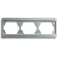 Busch-Jaeger Cornice di copertura tripla titan - alpha exclusive, 1 pz.