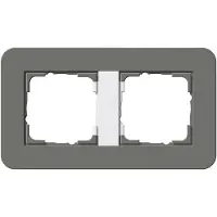 Gira 0212 413 Colore del prodotto: Grigio, Compatibilità marca: , Tipo di superficie: Lucido (0212413)