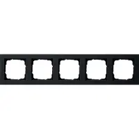 Gira Abdeckrahmen 5f. sw 021509 (021509)