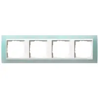 Gira cover frame 4f.opaque mint per rws Event 0214395