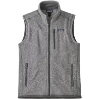 Patagonia Better Sweater Vest Gilet in pile Uomo (XS, grigio)