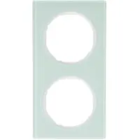 Berker 10122209 Schalter de Light Glas Bianco