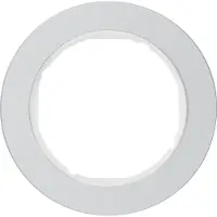 Berker 10112074 Cornice in alluminio/bianco polare Serie R.classic