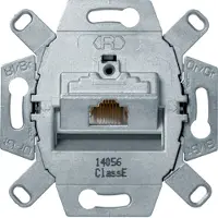 Hager Presa di connessione SAE, 8pin, schermata - RJ45 8 (8) Uscita dati Cat.6 455401