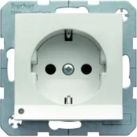 Hager Berker SCHUKO presa di corrente pws/gl Luce di orientamento LED 41098989