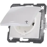 Hager Presa di corrente SCHUKO pws/gl 47518989