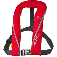 PLASTIMO Giubbotto Di Salvataggio Gonfiabile Con Imbracatura Pilot 165n Safety Belt