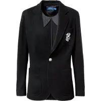 Ralph Lauren per donna. 211795348001 Blazer strutturato nero (40), Casual, Cotone