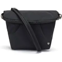 Pacsafe Women's CX Convertible Crossbody Borsa a tracolla nero