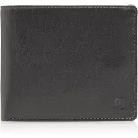 Castelijn & beerens Canyon Portafoglio Protezione RFID Vera Pelle 11.5 cm nero
