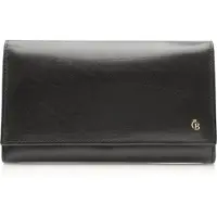 Castelijn & beerens Nevada Portafoglio Protezione RFID Vera Pelle 17.5 cm nero