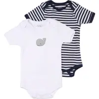 Playshoes Tutina / body per bambino marino / grigio / bianco
