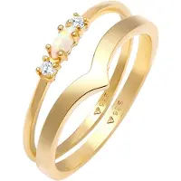 Elli Anello oro / trasparente
