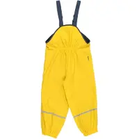 Playshoes Pantaloni con pettorina giallo
