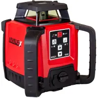 Levelfix laser rotante 550H orizzontale 600m autolivellante IP66 con ricevitore digitale valigetta