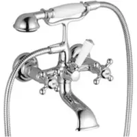 Dornbracht MADISON Mitigeur de bain pour montage mural, avec douchette à main, saillie 160mm, 25023360-06, 25023360-06