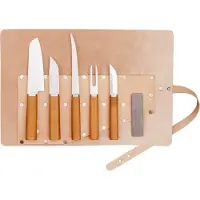 Marttiini Cabin Chef Knife Set 1494000 Satin 8Cr14MoV, Birch, set di coltelli