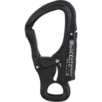 Kong Italy Einhandkarabiner Tango Moschettoni per via ferrata grigio/nero