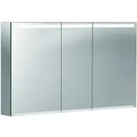 Geberit Option Armoire de toilette avec éclairage, trois portes, largeur 120 cm, 500207001, 500.207.00.1, 500.207.00.1