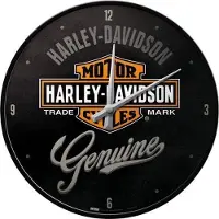 Harley Davidson HarleyDavidson orologio parete *Genuine* DIAMETRO: 31CM
