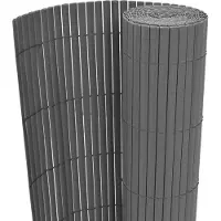 vidaXL Recinzione da giardino grigia 150 x 300 cm in PVC