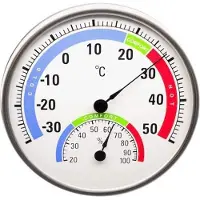Technoline WA 3050 - Termoigrometro rotondo con gamma comfort