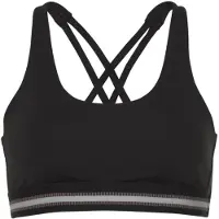 LASCANA Reggiseno sportivo nero