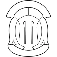 Shark Fodera Interna D Skwal Cap Lining
