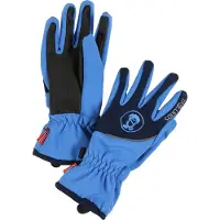 TROLLKIDS Kid's Trolltunga Glove Guanti Bambini (6 - 11-12 Years, blu)