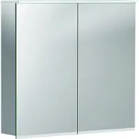 Geberit Option Plus armoire de toilette avec éclairage intégré, deux portes, largeur 75cm, 500.206.00.1, 500.206.00.1